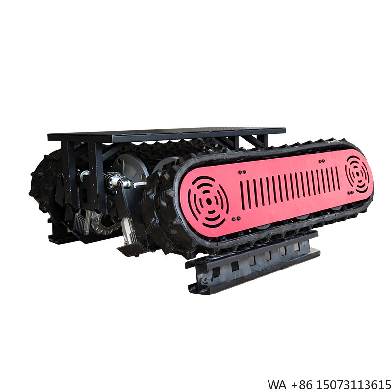 Robot Chassis - 水中IP68ケーブル巻取ロボットシャーシ、大型パイプラインクローラトラックロボットプラットフォーム用に装備