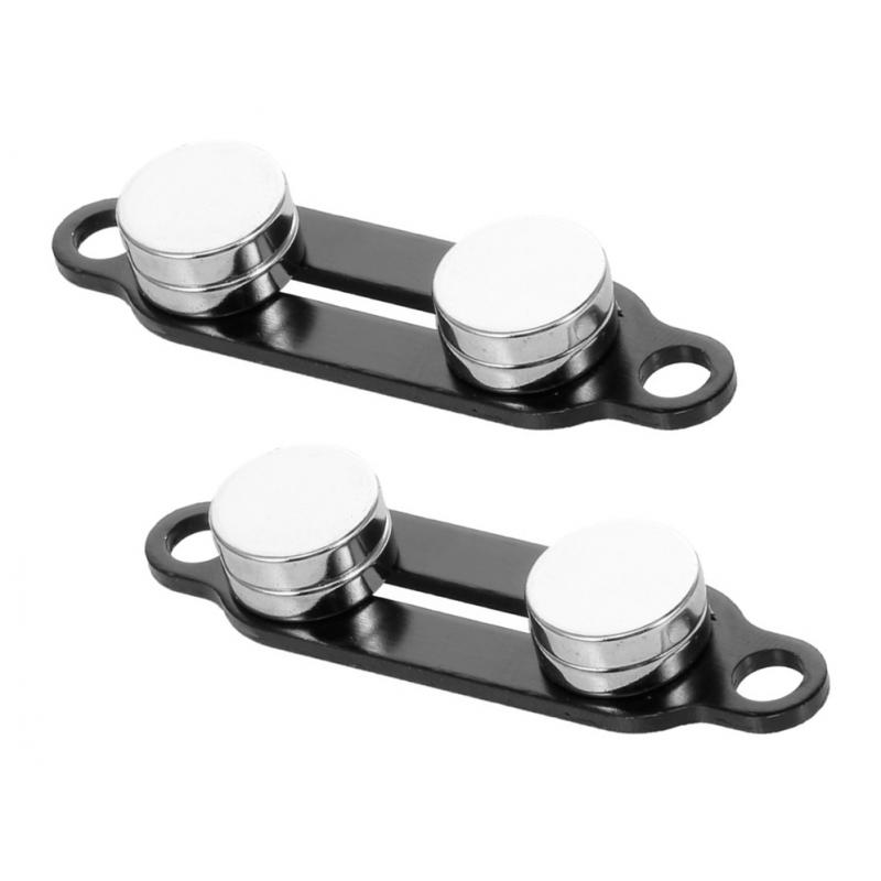 Servo Bracket - SCX10 1/10スケールのRC車用、磁石付きの2個入りRCエンクロージャーボディブラケット。