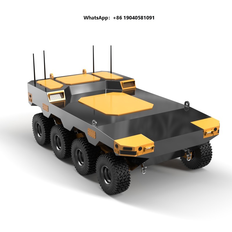 Robot Wheel - 高速40km/h走行、オープンソース、8輪シャーシ、プロトコル対応、電動駆動、小回り性能に優れたロボット。