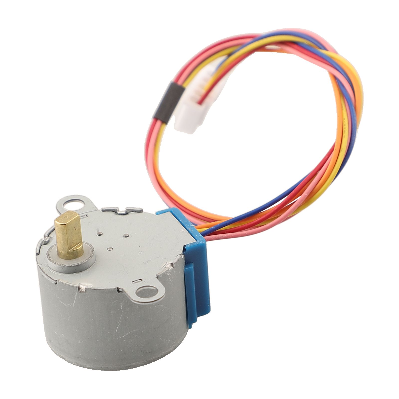 28Byj-48 - DC 5V 4相ステッピングモーター、ULN2003ドライバーボード付き28BYJ-48、Arduino用ギアードモーター、A B C D相LED付き