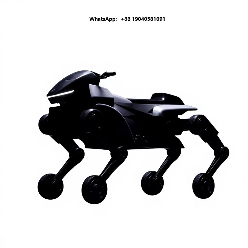 Robot Wheel - 全地形対応の車輪と脚を備えたロボット馬。屋外でのクロスカントリーやオフロード走行に適した、高速で高度な知能を備えた乗り物ロボット。