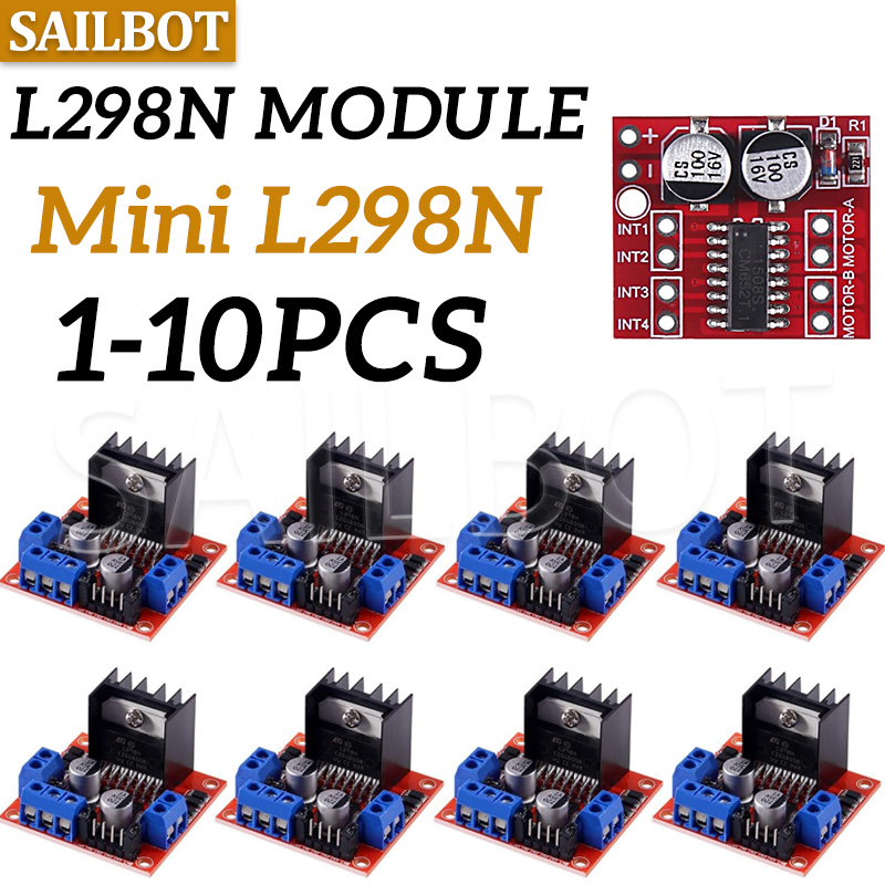 L298N Module - 1/5/10 個 L298N DC モータードライバー MX1508