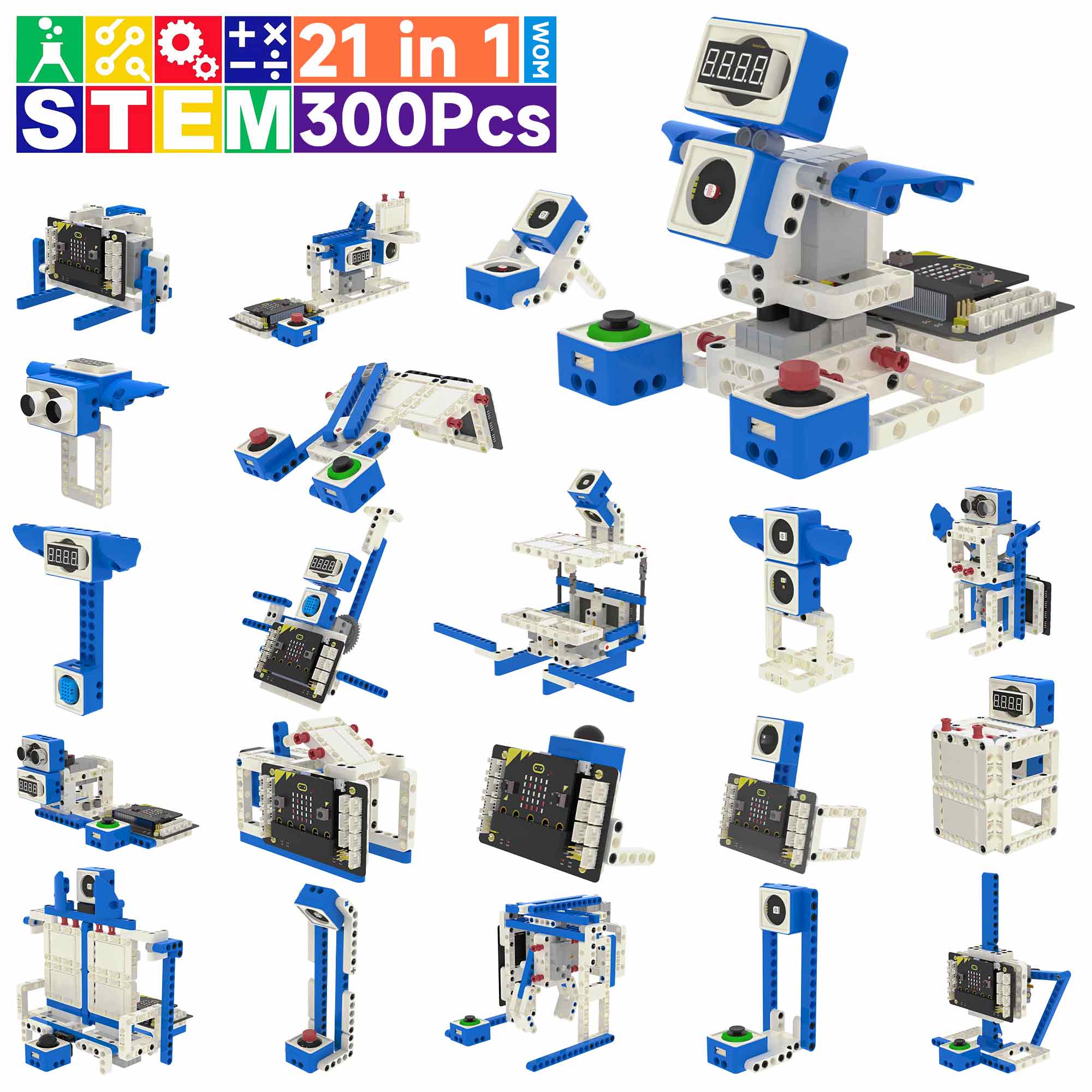 Microbit Robot - 21 in 1 マイクロビット ロボティクス キット