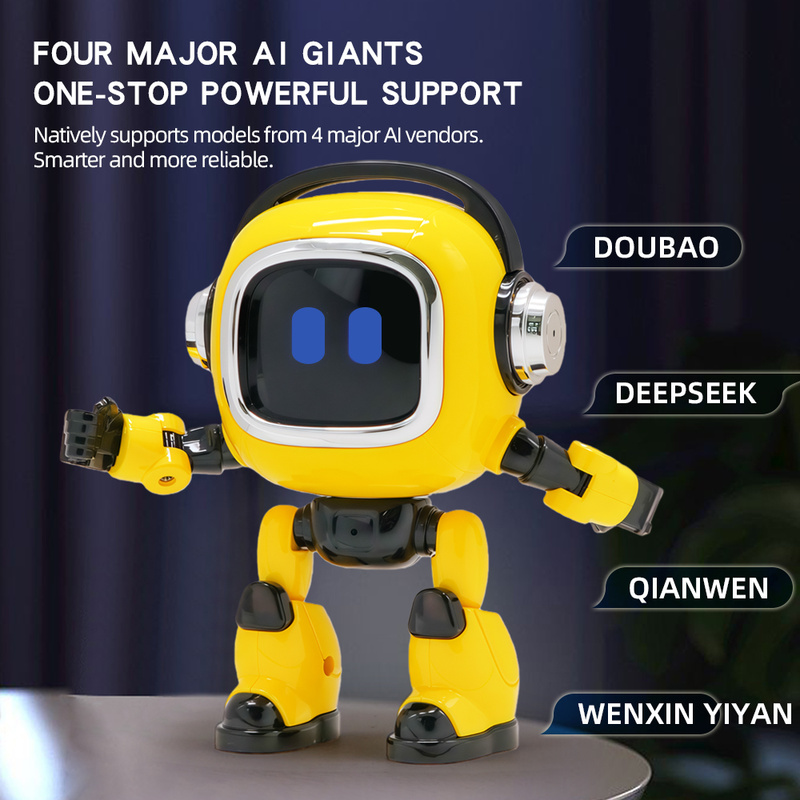 Robot Remote Control - AI搭載のインタラクティブロボットおもちゃ。音声操作で制御可能。内蔵ストーリーテリング機能と幅広い知識を活用したQ&A機能付き。人気のサプライズギフト。