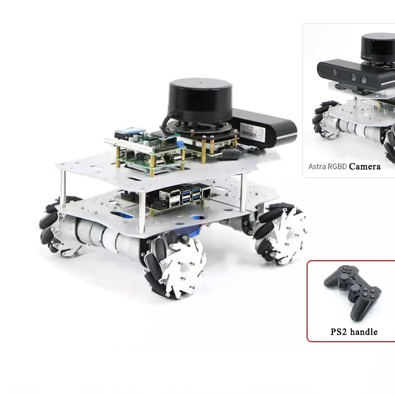 Ros Robot - Raspberry Pi Ros メカナムホイールロボットカー 6kg 荷重