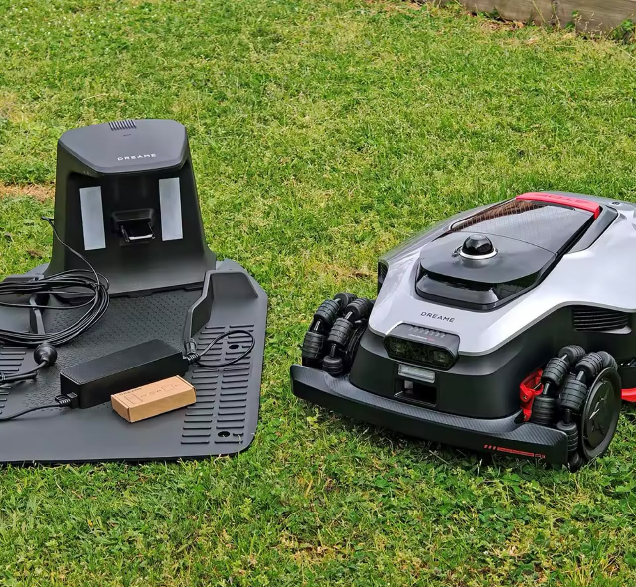 Robot Wheel - 新品のDRE-AME A3 AWD Pro ロボット芝刈り機。全輪駆動で、80%（38.7）の省エネを実現。 °