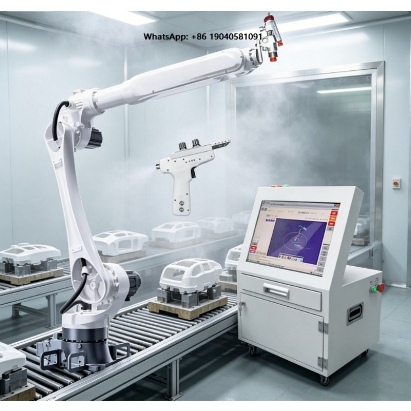 Robot Arm Metal - 柔軟な6軸自動スプレー塗装ロボットアーム、金属・プラスチック製ワークピースの塗装用CNCロボット装置