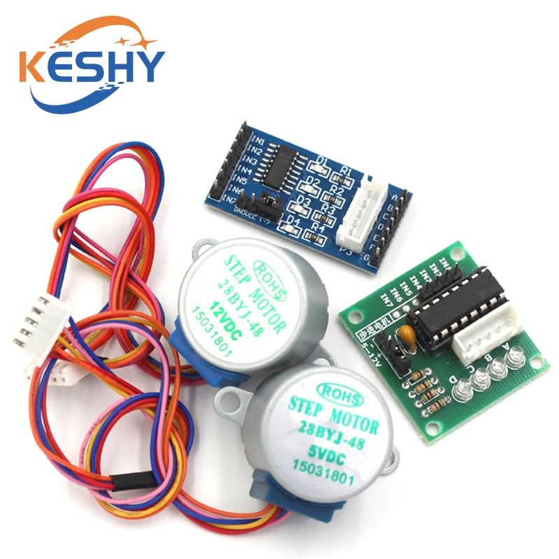 28Byj-48 - 5V 4 相 28BYJ-48 DC ギアステップステッピングモーター