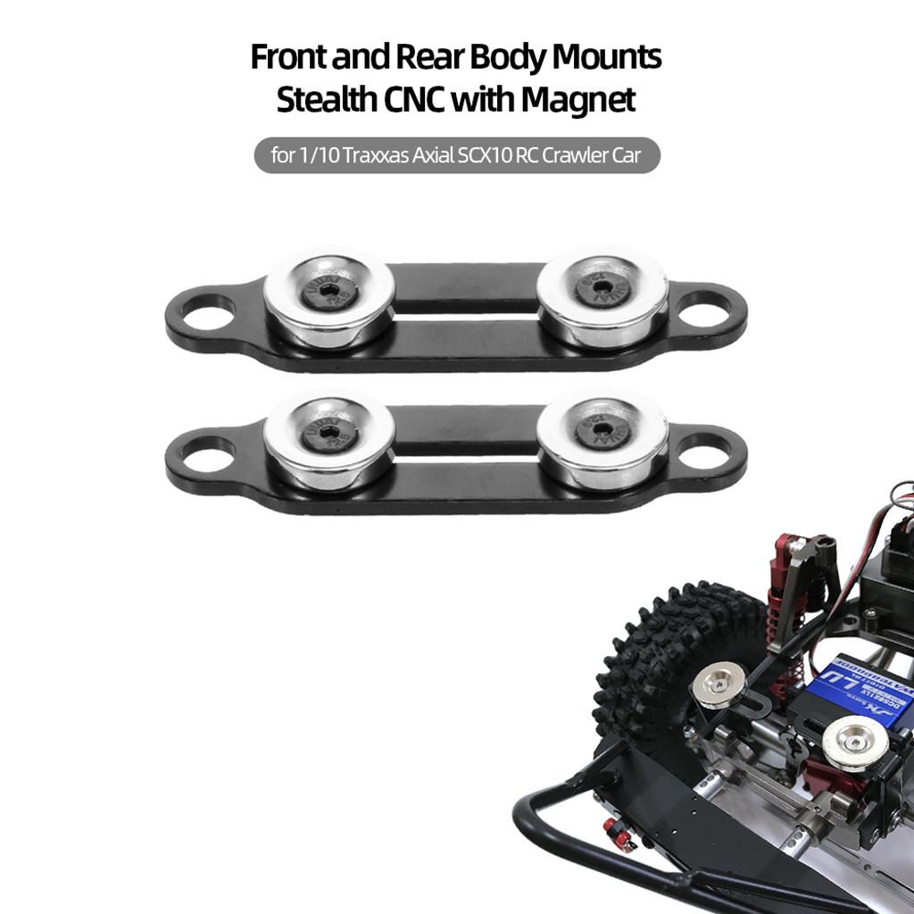 SCX10 1/10スケールのRC車用、磁石付きの2個入りR - Servo Bracket のレビューと価格