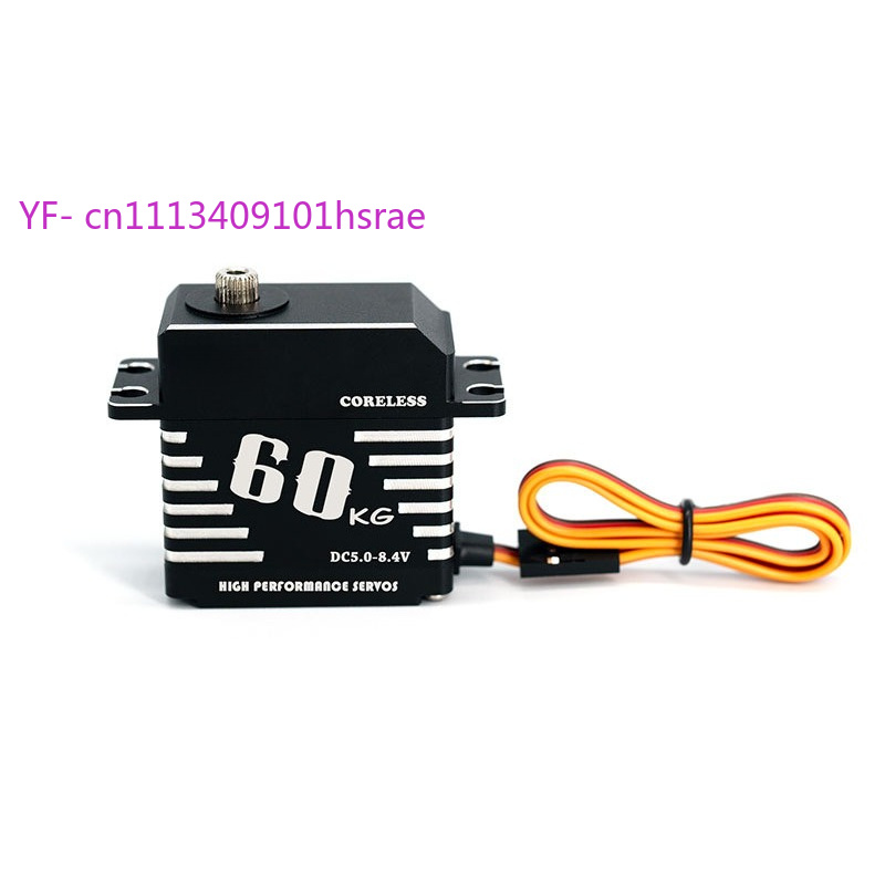 60KG高トルクフルメタル中空カップデジタルサーボ RCカー - Servo Pan Tilt のレビューと価格