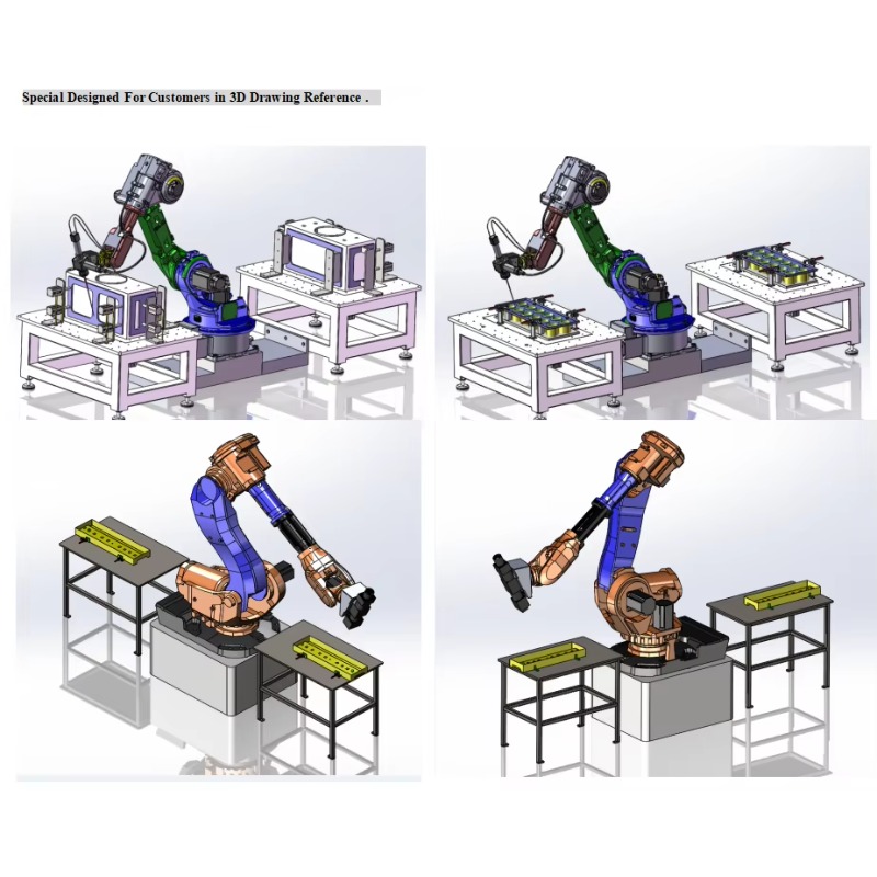 6軸ロボットアーム式金属研磨機。1500W、2000W、30 - Robot Arm Metal のレビューと価格
