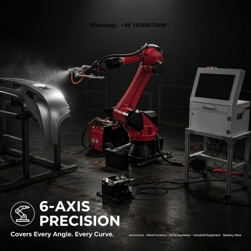 プログラミング不要のインテリジェントスプレー塗装ロボットアー - Robot Arm Metal のレビューと価格