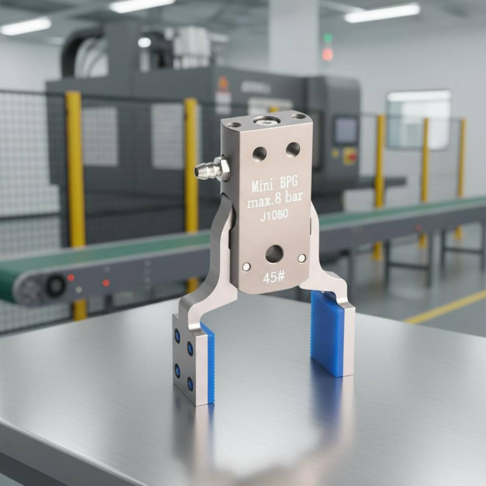 ミニ空気圧グリッパー 強力なクランプ力 広開口グリッパー ロ - Robot Gripper のレビューと価格