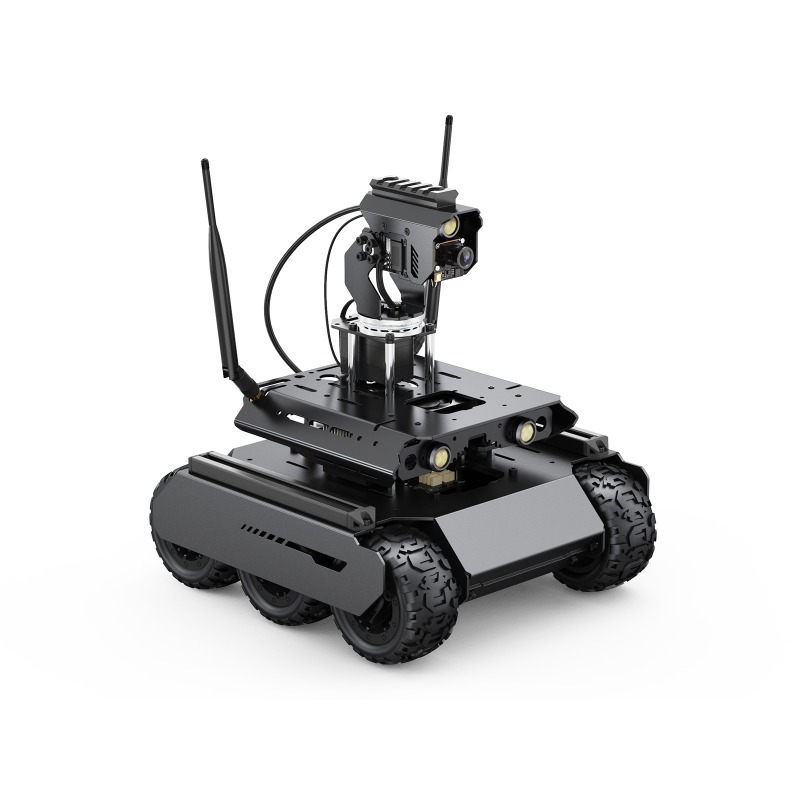 Waveshare UGVローバー：オープンソース、6輪駆動 - Robot Wheel のレビューと価格