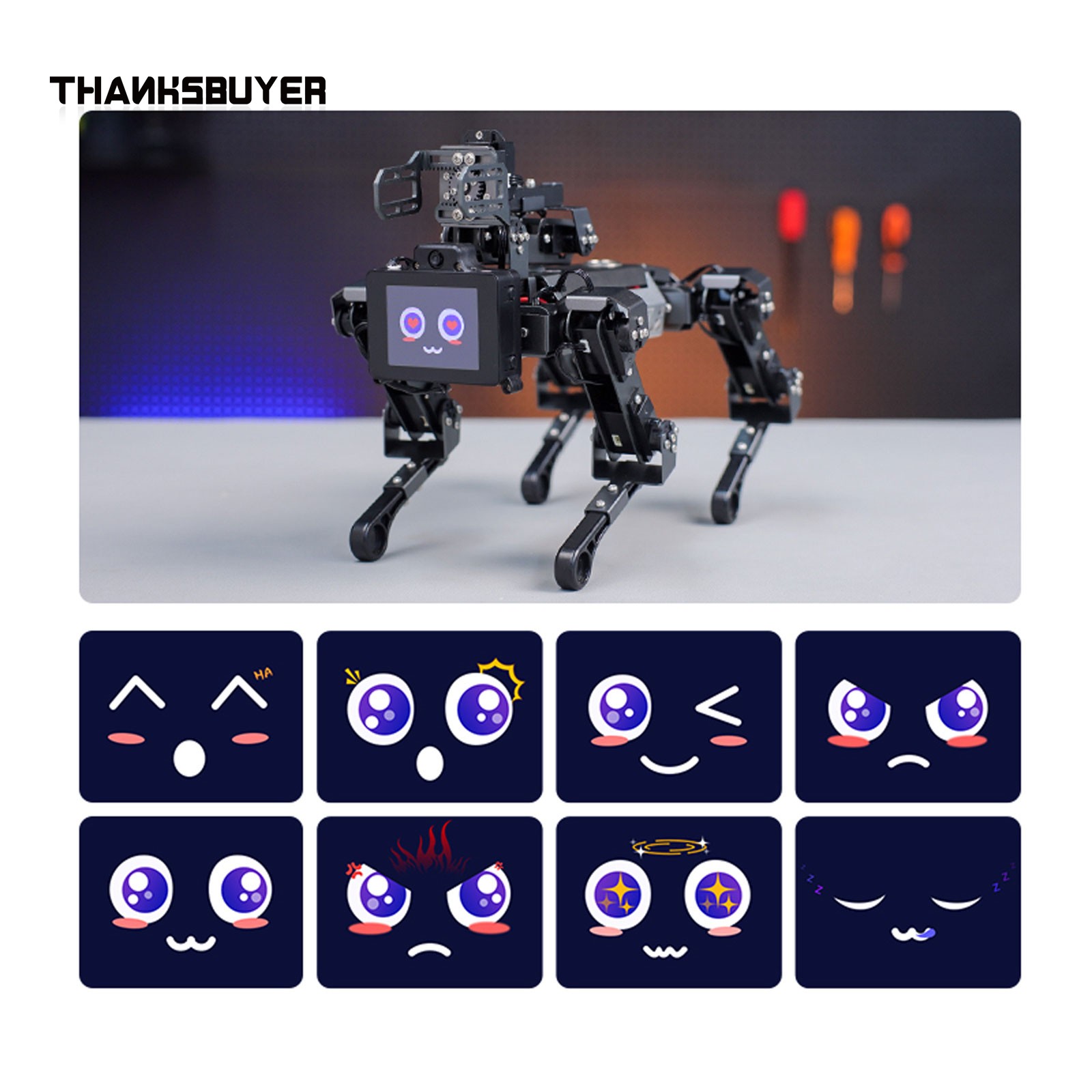 DOGZILLA-Lite 15DOF AI バイオニック犬 - Robot Arm Metal のレビューと価格