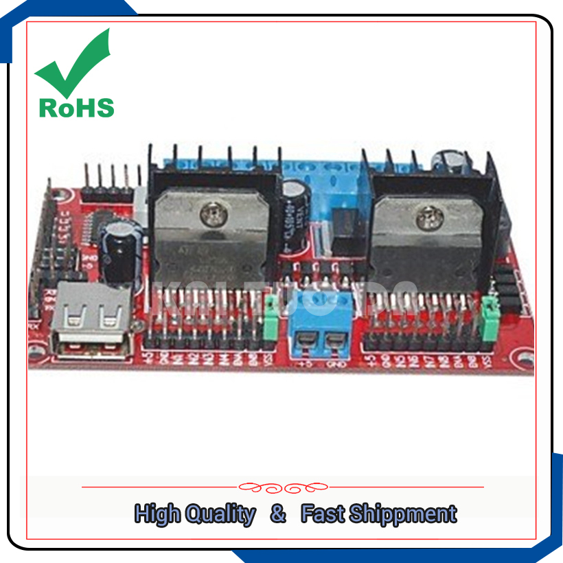 L298N V3 / 4 4 DC ステッピングモータードラ - L298N Module のレビューと価格