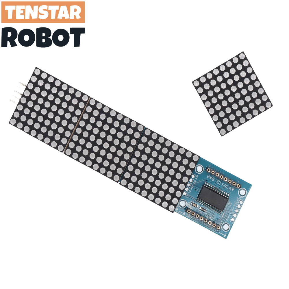 MAX7219 ドットマトリックスモジュールマイクロコントロ - Line Follower Robot のレビューと価格