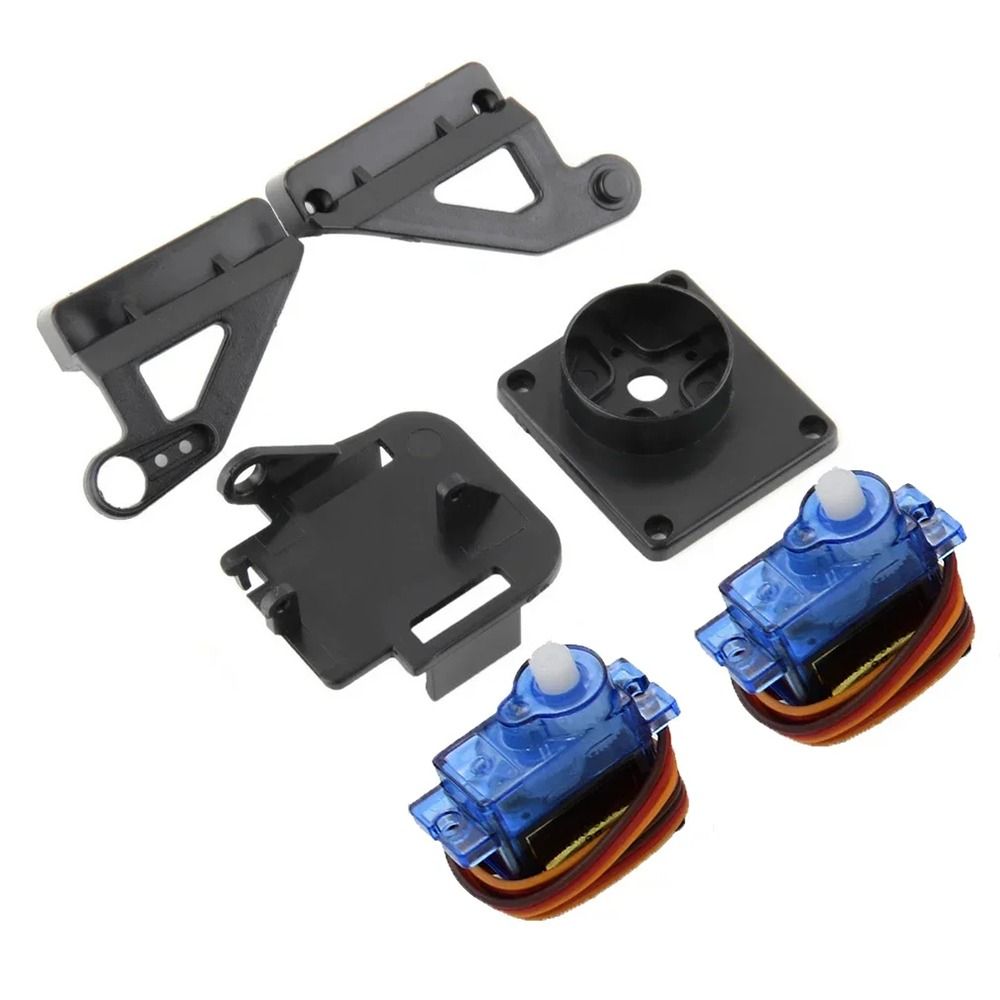 1セットRC飛行機部品ステアリングギアパンチルトSG90 M - Servo Pan Tilt のレビューと価格
