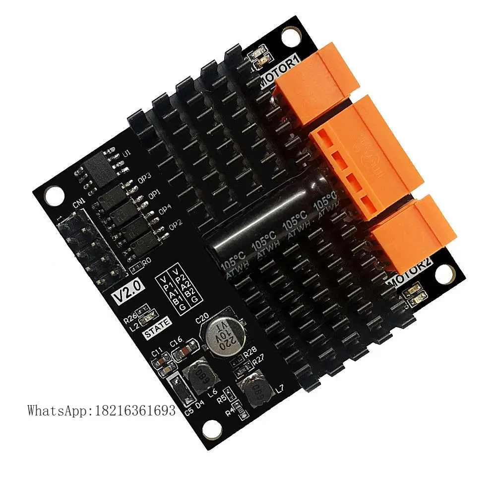 12V 24V 12A デュアルチャンネル DC ブラシモー - L298N Module のレビューと価格