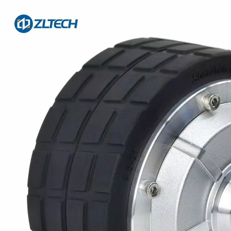 4.5インチ、直流24V、200W、最大150kgの負荷に対 - Robot Wheel のレビューと価格
