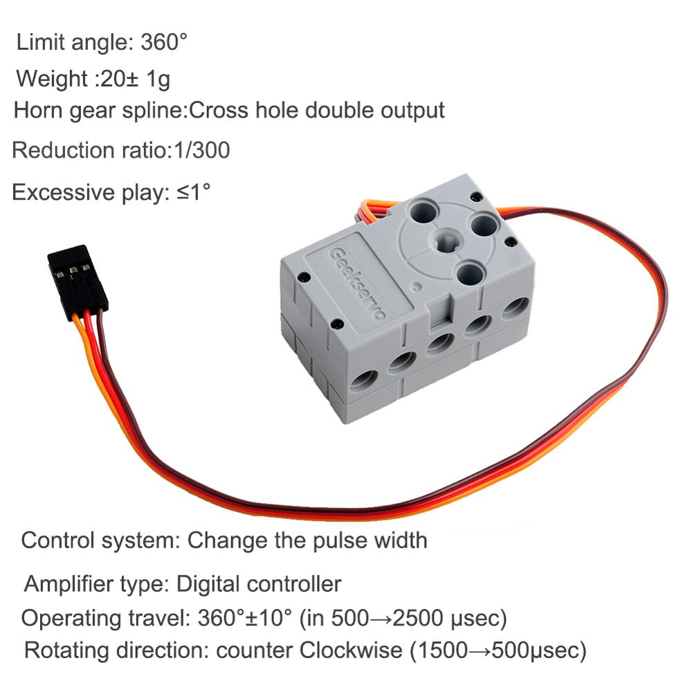 1/2/4個入り 2KG ギークサーボ 360度プログラマブ - Microbit のレビューと価格