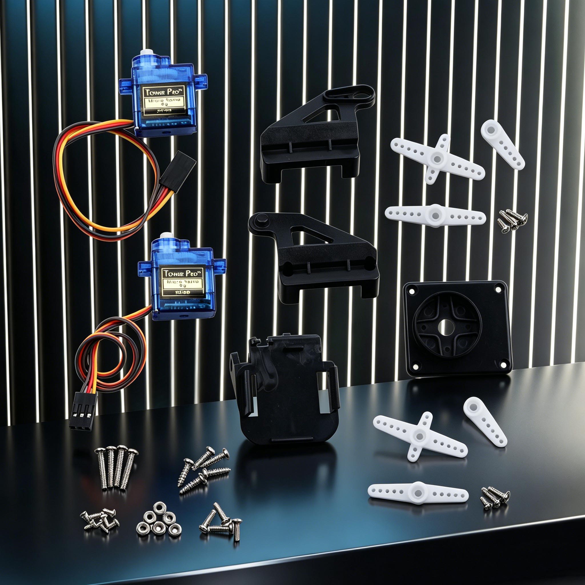 2軸サーボfpvジンバル,ptzパン/チルトカメラプラットフ - Servo Pan Tilt のレビューと価格