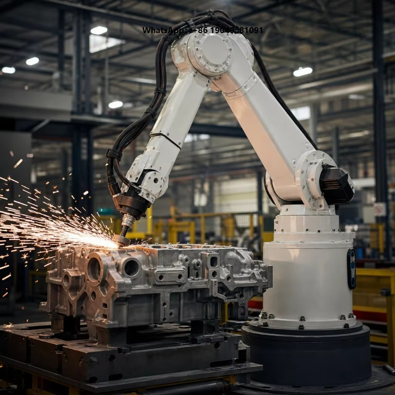 産業用6軸研磨ロボットアーム。PLC制御によるサーボ電気駆動 - Robot Arm Metal のレビューと価格