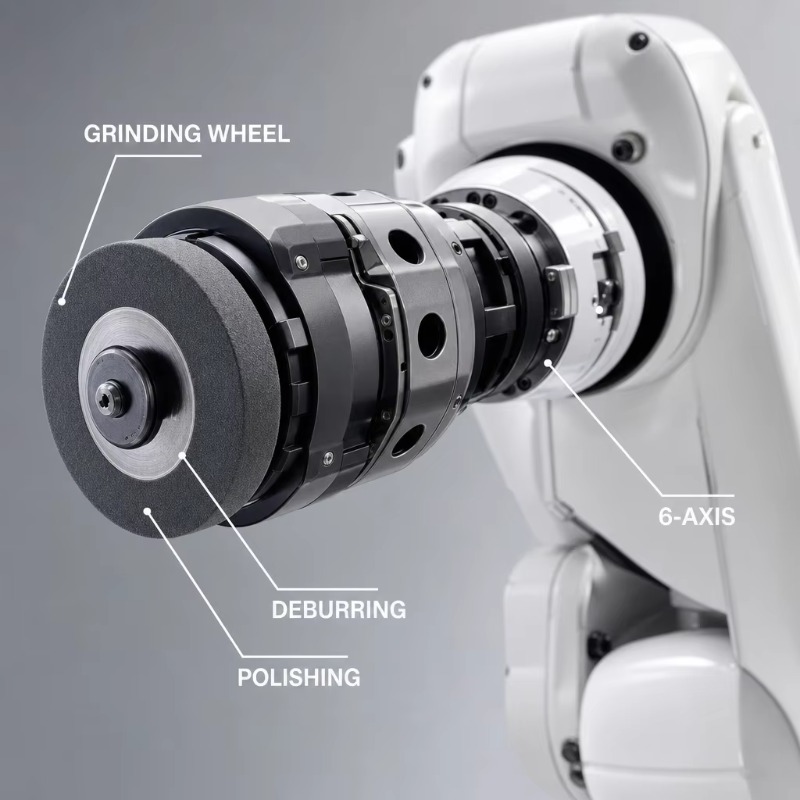 産業用6軸研磨ロボットアーム。PLC制御によるサーボ電気駆動 - Robot Arm Metal のレビューと価格