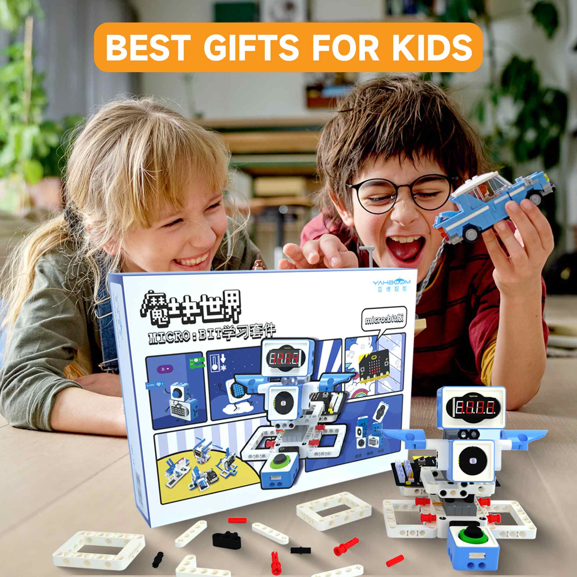 21 in 1 マイクロビット ロボティクス キット DIY - Microbit Robot のレビューと価格