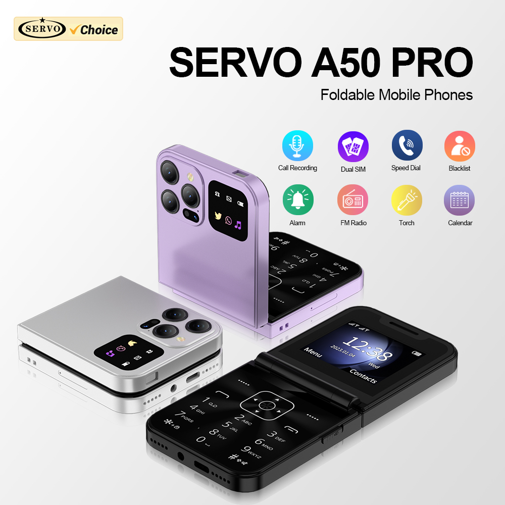 SERVO A50 PRO-携帯電話,プロ仕様の折りたたみ式 - Servo Pan Tilt のレビューと価格