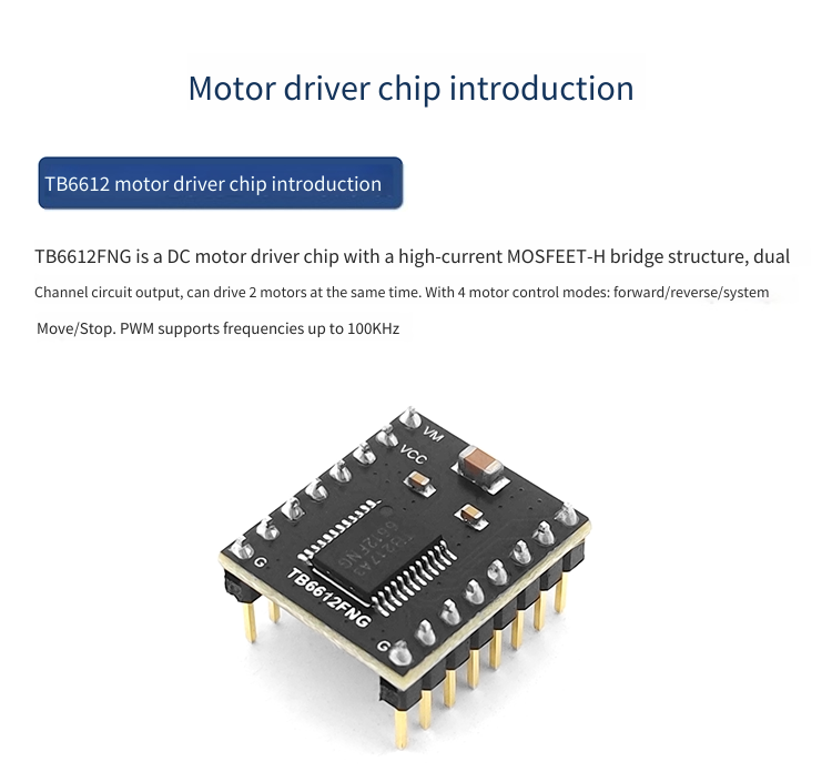 TB6612モータードライブモジュールAT8236デュアルチ - L298N Module のレビューと価格