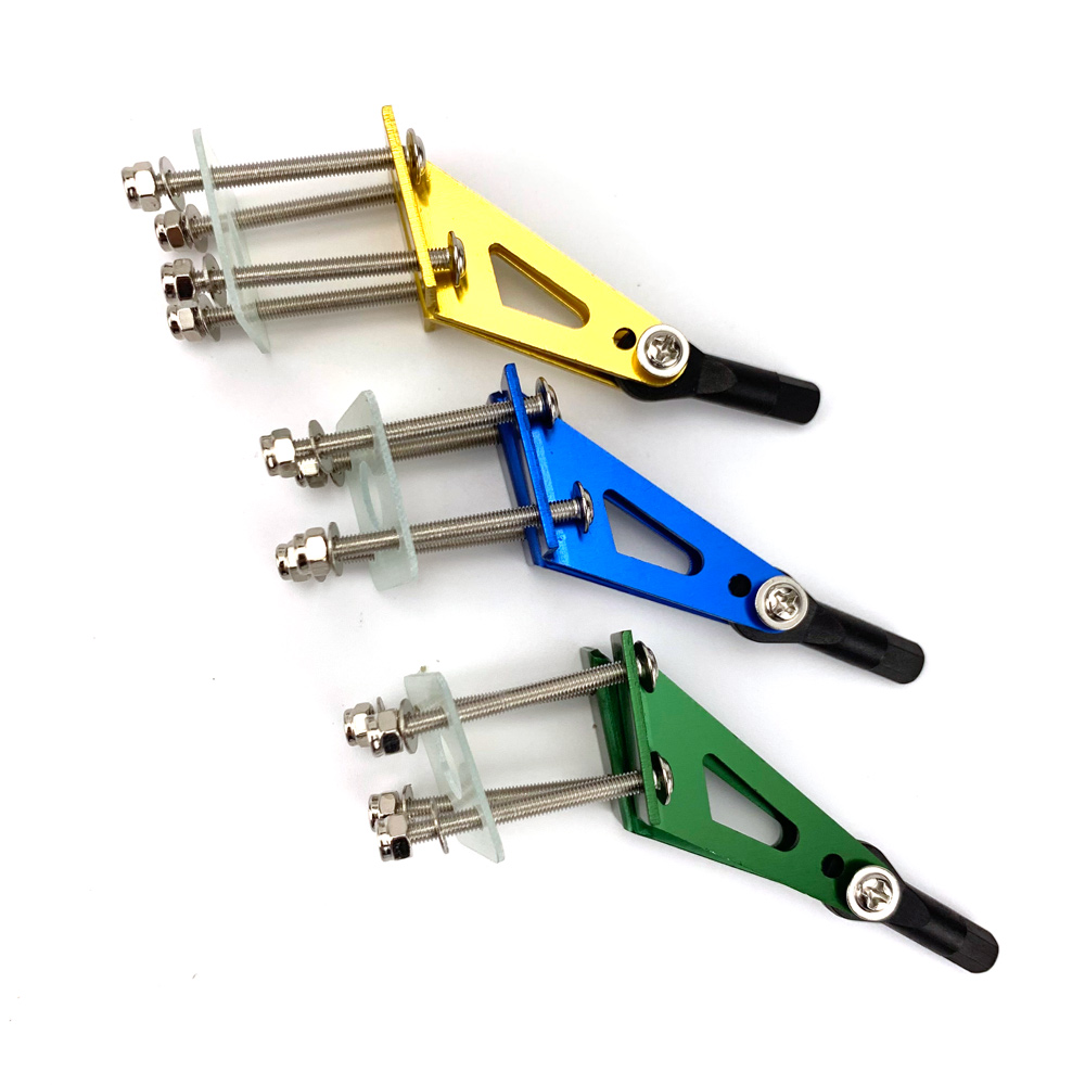 2 個アルミ合金コントロールサーボアームホーン 4 つの取り - Servo Pan Tilt のレビューと価格