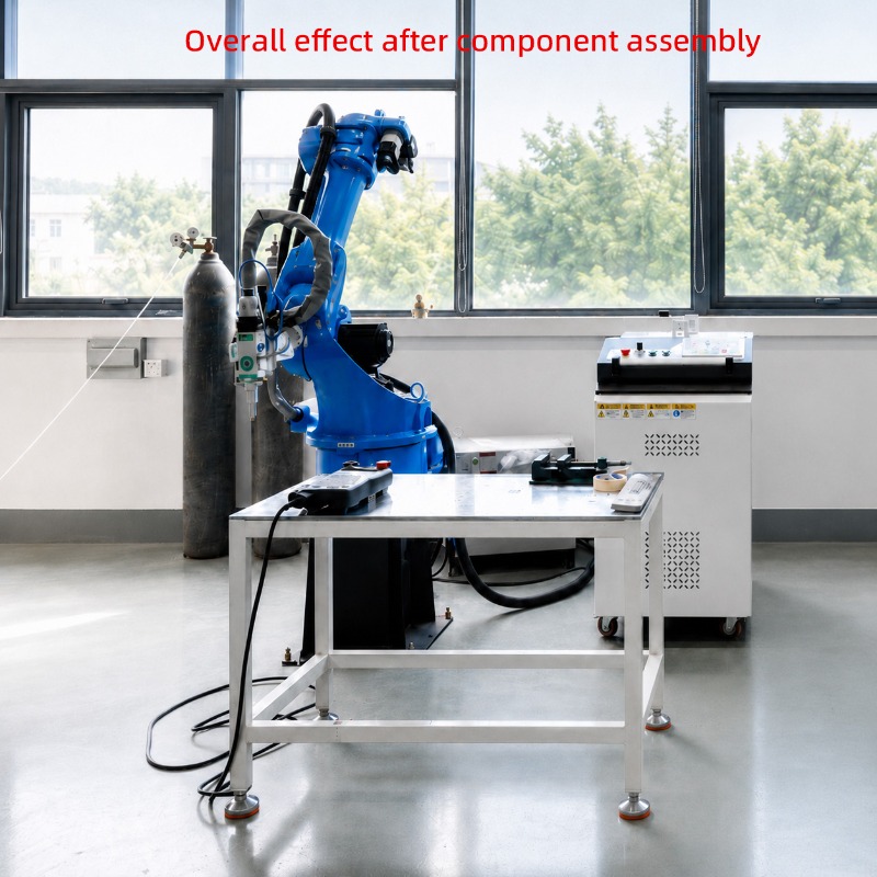ファイバー切断用ロボットキット。重い鋼構造物の金属加工に使用 - Robot Arm Metal のレビューと価格