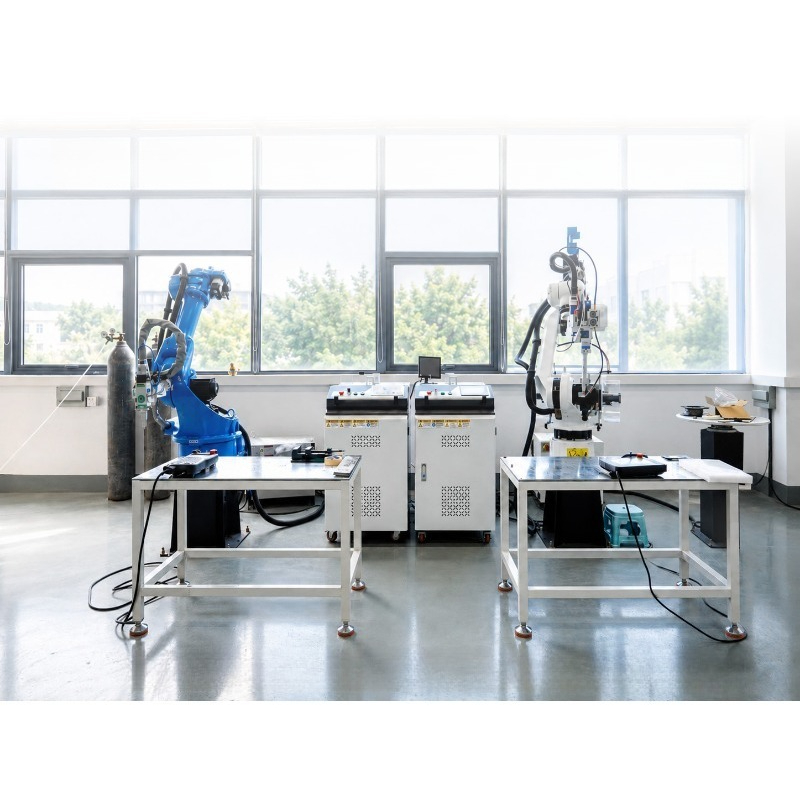 ファイバー切断用ロボットキット。重い鋼構造物の金属加工に使用 - Robot Arm Metal のレビューと価格