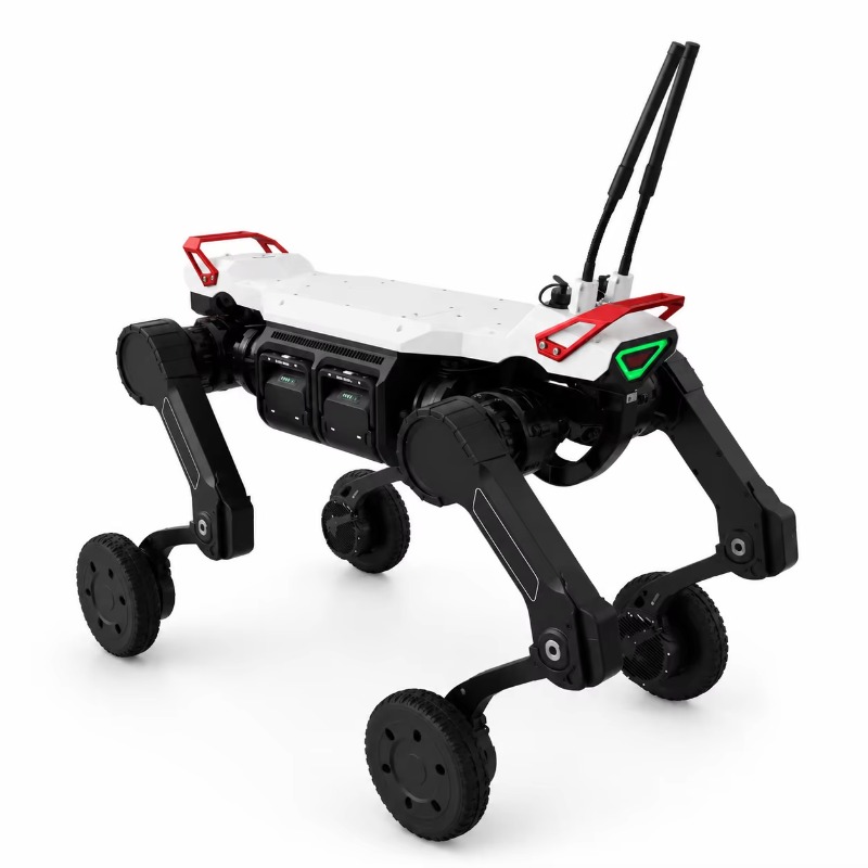 産業用車輪脚付き四足歩行ロボット犬。GPSナビゲーション、I - Robot Wheel のレビューと価格
