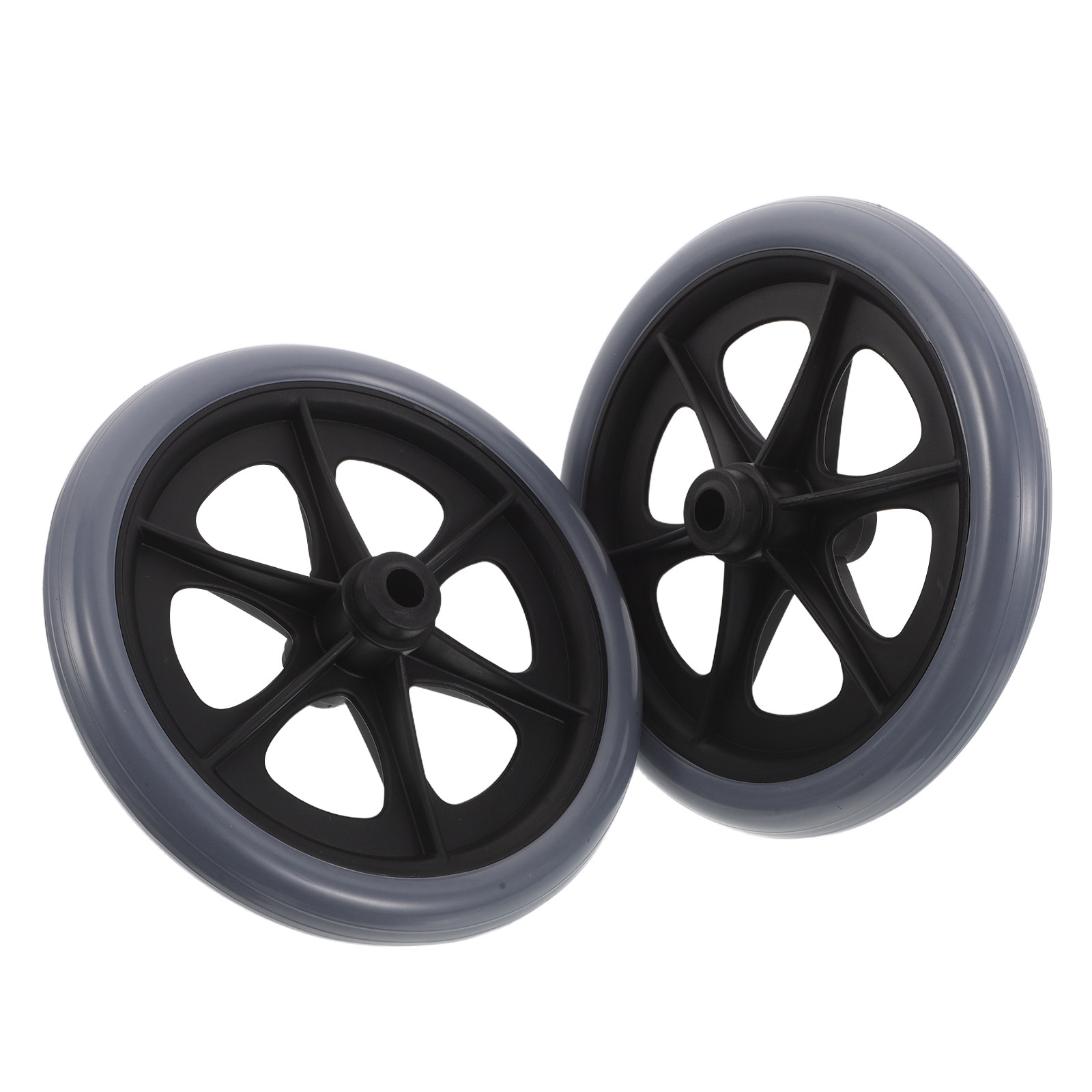 2個入り、汎用型車椅子用フロントキャスターホイール。8インチ - Caster Wheel のレビューと価格