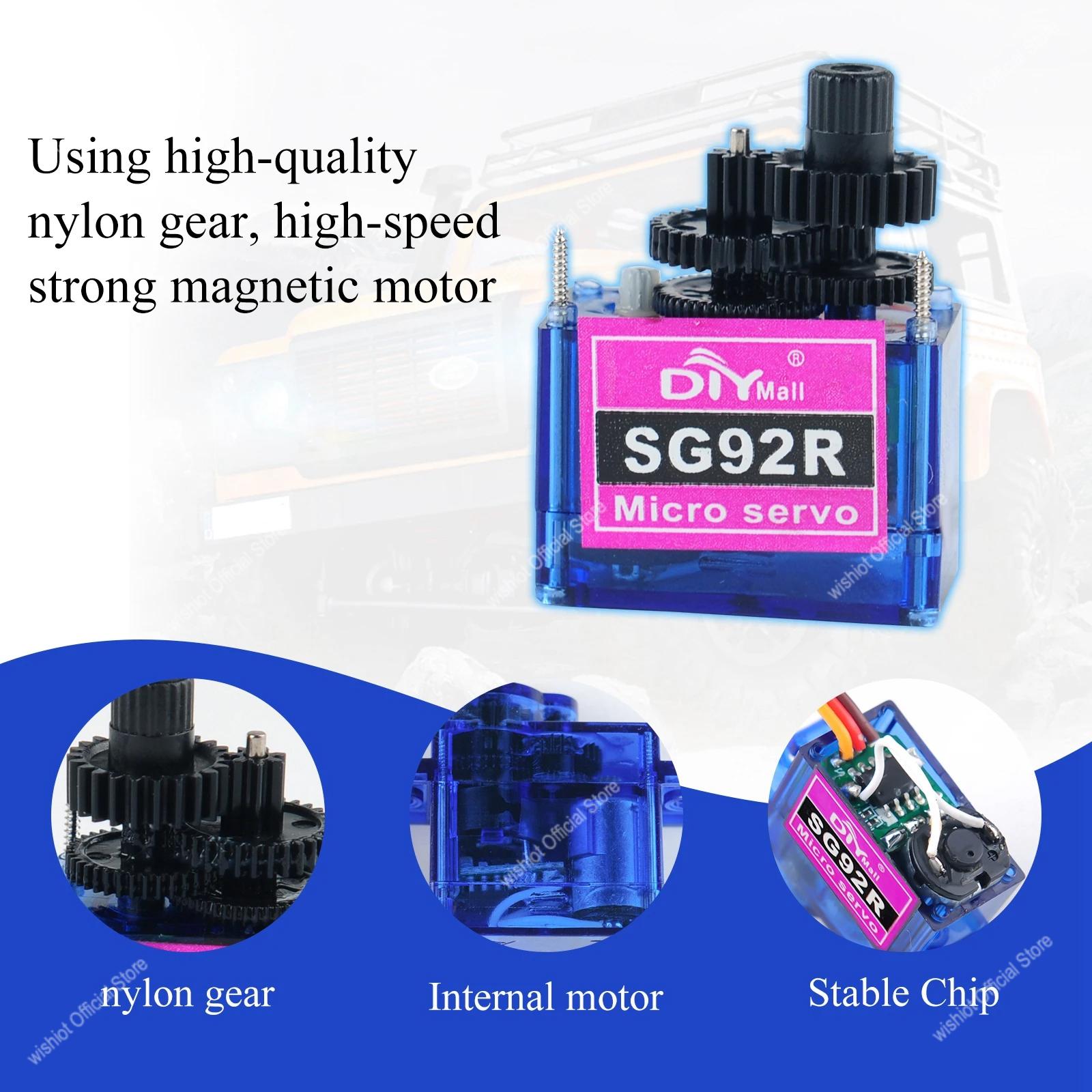 SG92R マイクロサーボモーター 4.8-6V 360/2 - Micro Servo のレビューと価格
