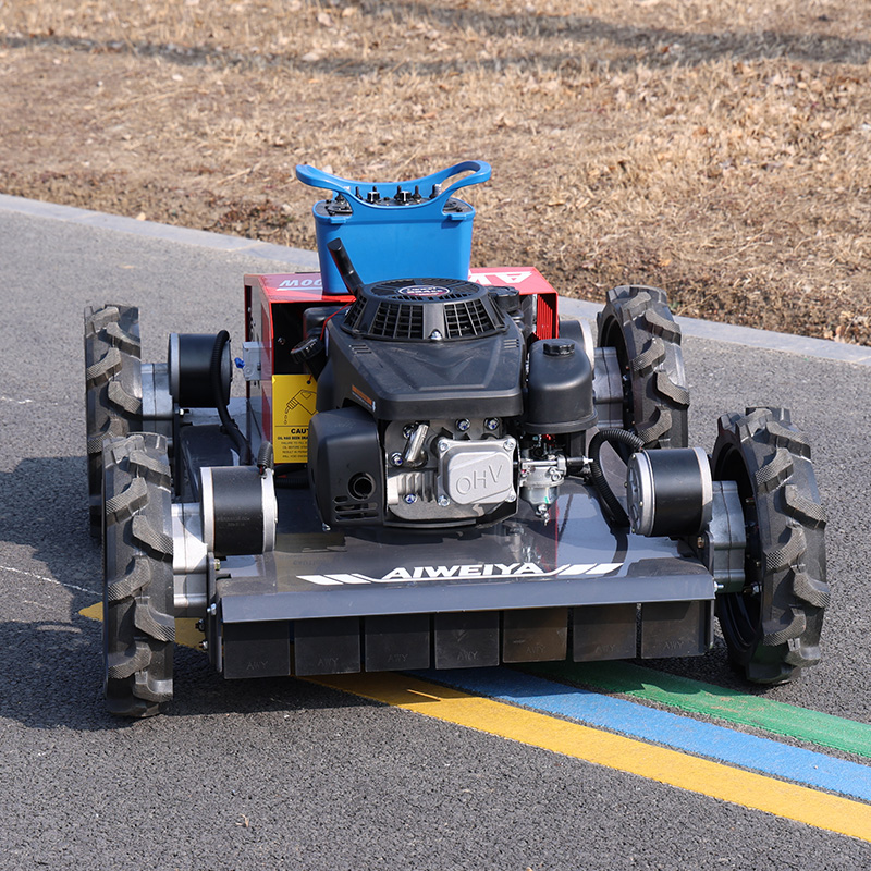 カスタマイズ可能なリモコン式ロボット芝刈り機、草刈り機、フレ - Robot Wheel のレビューと価格
