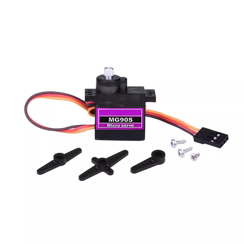 Mg90S 9g マイクロサーボ、プラスチックギア、180度 - Servo Sg90 のレビューと価格