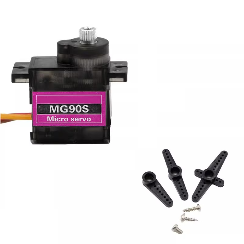 Mg90S 9g マイクロサーボ、プラスチックギア、180度 - Servo Sg90 のレビューと価格