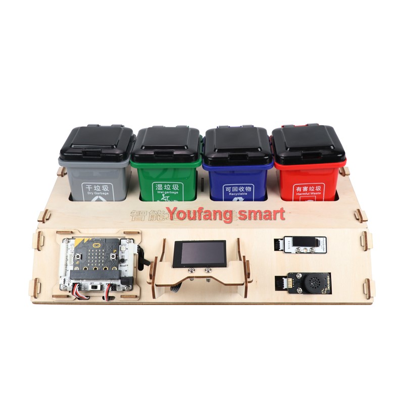 AI廃棄物分類ロボットキット、マイクロ用オーディオブロードキ - Microbit のレビューと価格