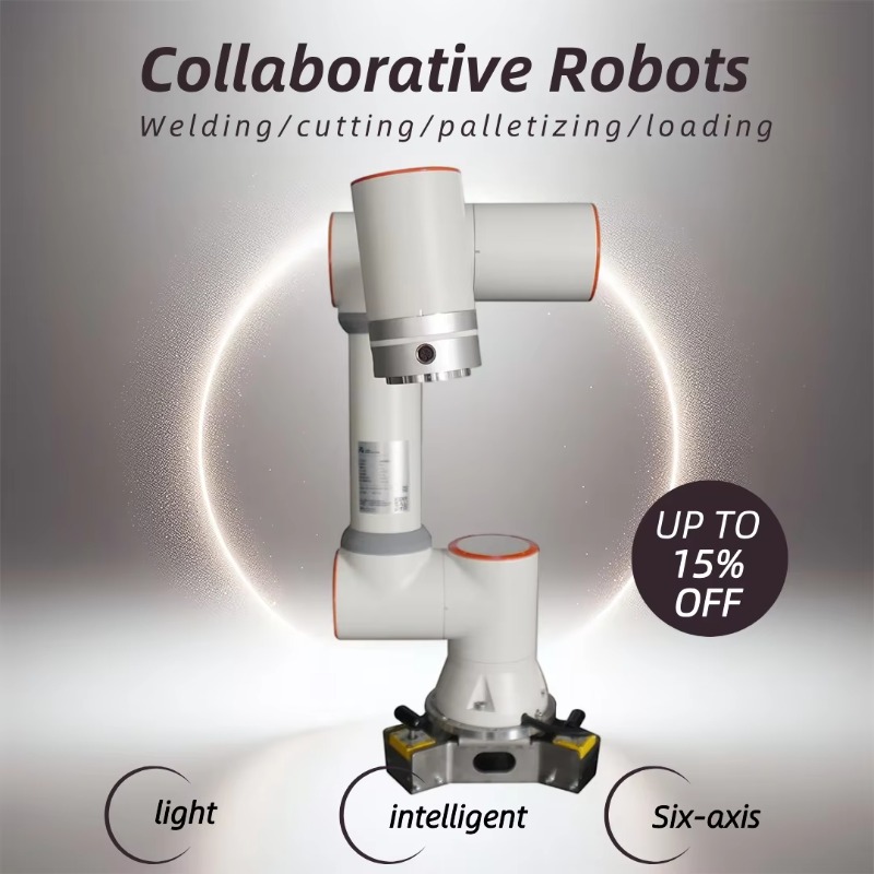 柔軟な6軸コボットロボットアーム。自動金属表面研磨、研磨、バ - Robot Arm Metal のレビューと価格